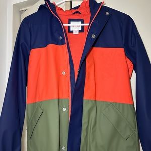 NWT Cat & Jack Multicolor Wind & Water Resistant Jacket SZ 8/10